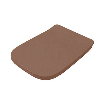 сиденье artceram a16 asa001 40 71 для унитаза с крышкой softclose, brown tortora matt