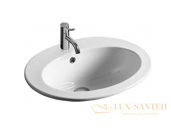 раковина simas lavabi d'arredo s 52 bia 53,5x45 см, белый