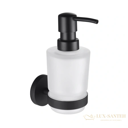 дозатор timo saona 13039/03, черный матовый