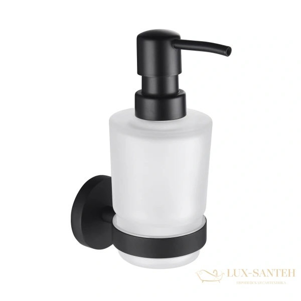 дозатор timo saona 13039/03, черный матовый