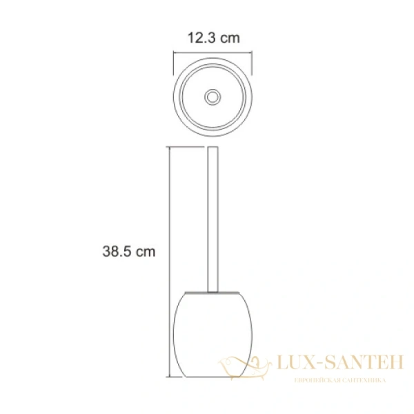 ерш wasserkraft ruwer k-6727, нержавеющая сталь