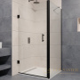 душевой уголок rgw passage 41083680-014 pa-36b 80x100, профиль черный, стекло прозрачное