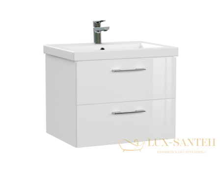 тумба cersanit lara 60, 64133, цвет белый