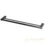 полотенцедержатель wasserkraft wiese k-8940 64 см, оружейная сталь