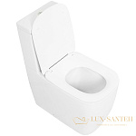 Унитаз компакт Cezares Lux CZR-159-CPR без бачка и сиденья, белый