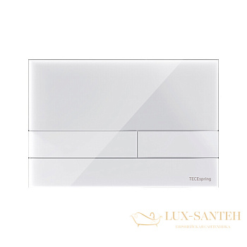 панель смыва tece, tecespring square, s240850, белый глянцевый