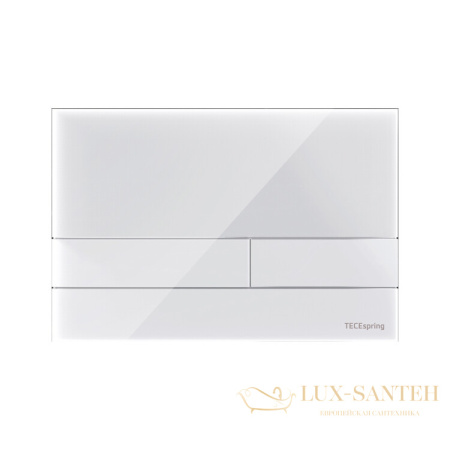 панель смыва tece, tecespring square, s240850, белый глянцевый
