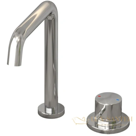 смеситель для раковины teska atlas arteon e3106 без донного клапана, хром