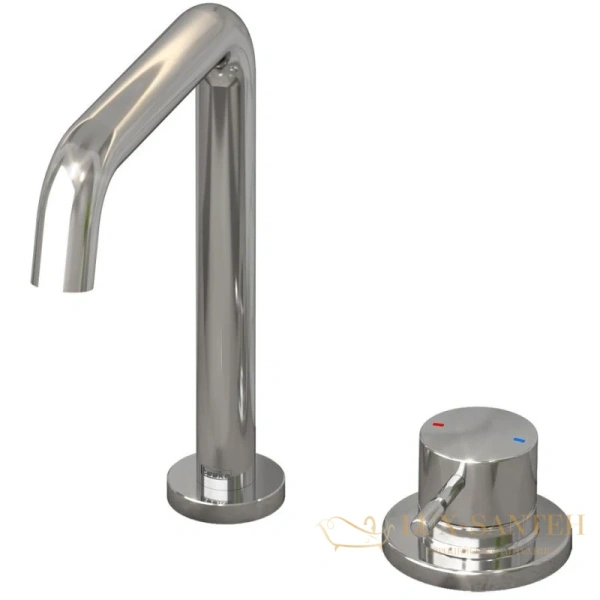 смеситель для раковины teska atlas arteon e3106 без донного клапана, хром