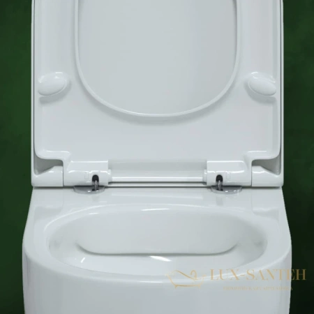 комплект: подвесной унитаз berges ego xl 043233 + система инсталляции berges novum l3, белый, клавиша хром