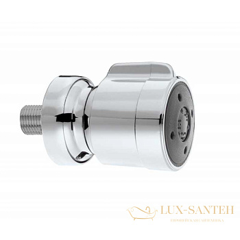 форсунка боковая поворотная, 2 вида струй, для душа bossini duo body spray i00102.030, хром