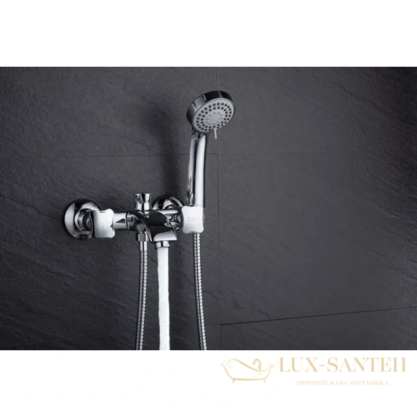 смеситель d&k hessen.grimm da1383201 для ванны, хром