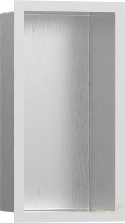 полка hansgrohe xtrastoris individual 56094700 матовая белая
