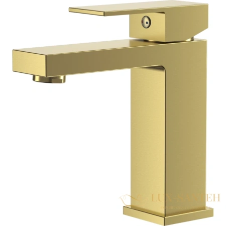 смеситель для раковины d&k bayern.liszt da1512107, золото матовое