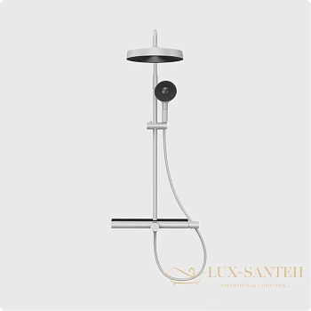 душевая система для ванны aquame aqm8010w, белый