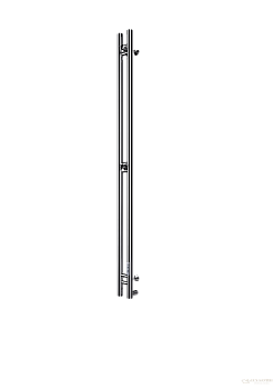 полотенцесушитель электрический кабельный ника robe-2 120/10 правый тэн