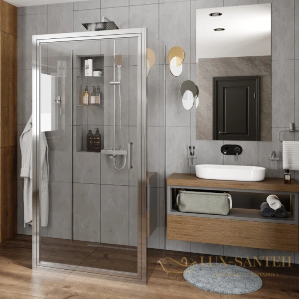 душевой уголок wasserkraft salm 27i43 90х90 см 