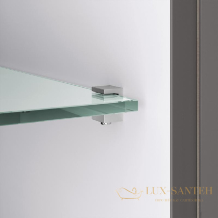 высокий шкаф-пенал keuco stageline, 32831290102, 400x1800x360 мм, к/ф: инокс