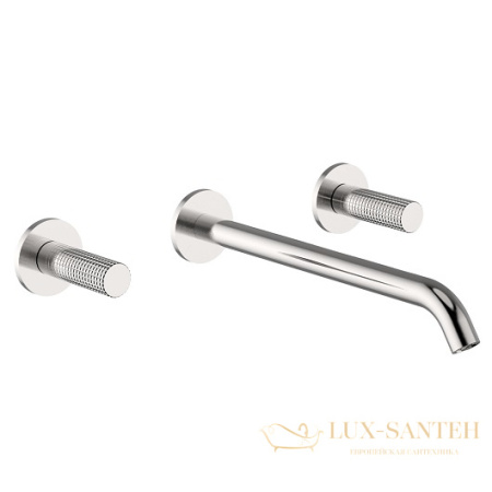 смеситель для раковины встраиваемый cisal x32 x1013511d1, нержавеющая сталь