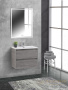 тумба под раковину belbagno kraft 39 kraft 39-700/390-2c-so-cg 70 см подвесная, cemento grigio