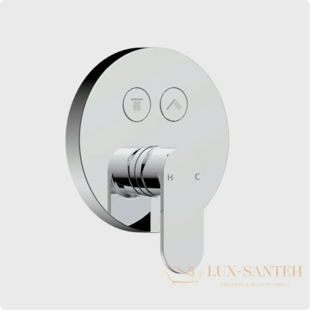 душевая система для душа встраиваемая aquame, aqm8402cr, хром