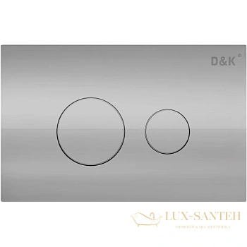 клавиша смыва d&k venice db1029001 для инсталляции, хром