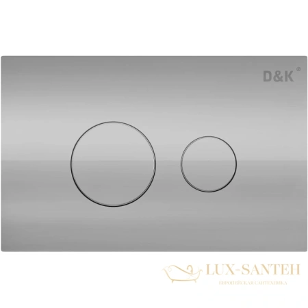 клавиша смыва d&k venice db1029001 для инсталляции, хром