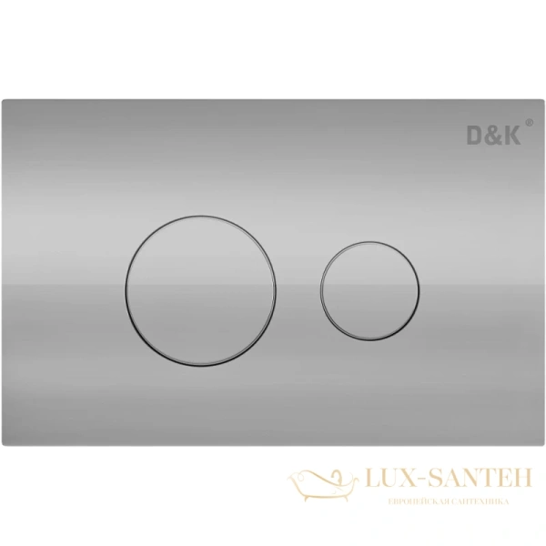 клавиша смыва d&k venice db1029001 для инсталляции, хром