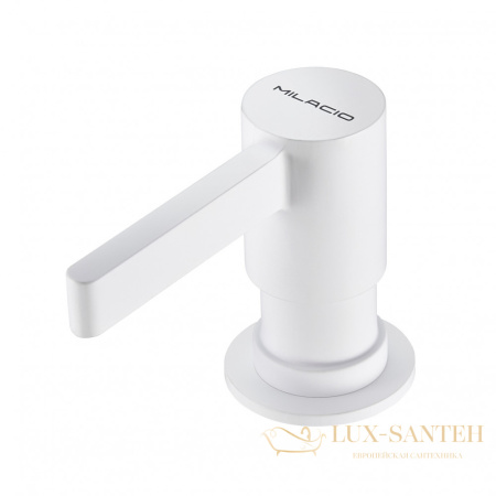 дозатор для жидкого мыла встраиваемый milacio mcu.933.wh, белый матовый