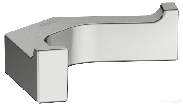 крючок двойной keuco edition 11, 11115210000, нержавеющая сталь шлифованная