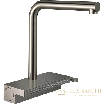 смеситель для кухни hansgrohe aquno select m81 73836800 сталь