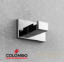 крючок colombo design look lc27, хром