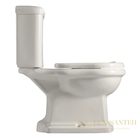 бачок для унитаза kerasan retro 108101, белый