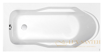 ванна прямоугольная cersanit santana 140x70, 63348, цвет белый