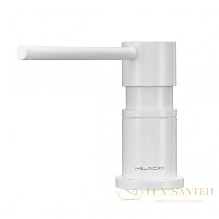 дозатор для жидкого мыла встраиваемый milacio mcu.935.wh, белый матовый