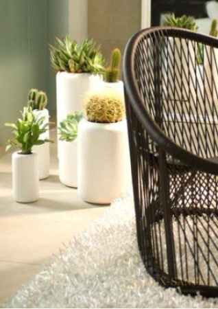 стакан gessi goccia 38034.031, хром/белый