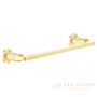 полотенцедержатель gessi inciso 58497.246 30 см, gold pvd