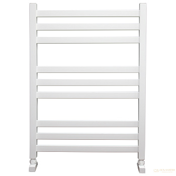 полотенцесушитель ника modern лм-6 80/50 ral9016 белый матовый с вентилями (комплект люкс)