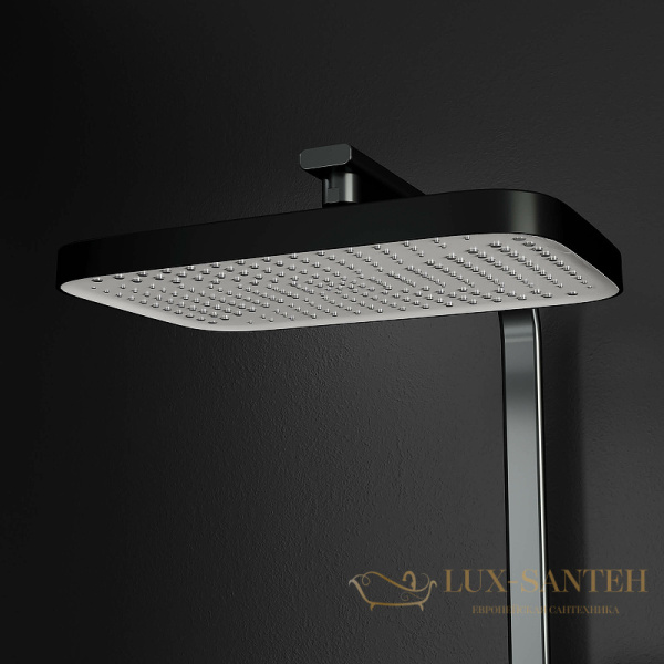 душевая система rgw shower panels 51140134-04 с термостатом sp-34b, черный матовый