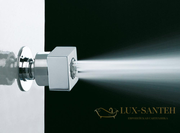 форсунка боковая поворотная, массажная струя, для душа bossini cubic mas i00141.030, хром