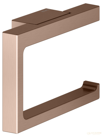 держатель для туалетной бумаги keuco edition 11, 11162290000, золото красное шлифованное