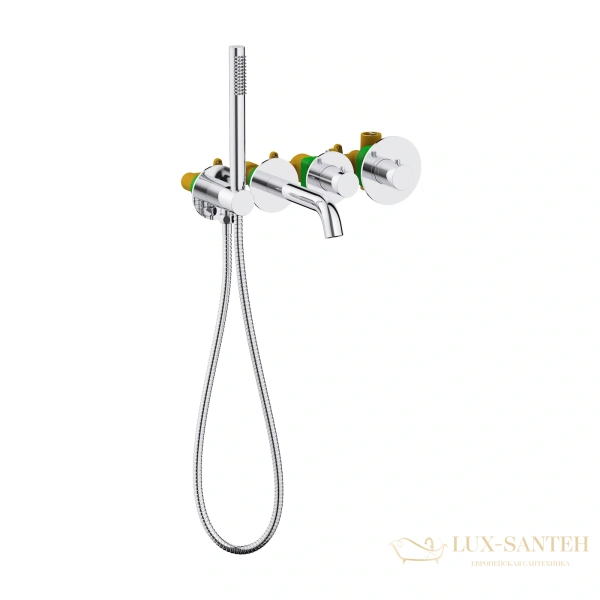 смеситель термостатический для ванны встраиваемый timo saona 2324/00ysm, хром