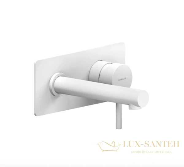 смеситель для раковины nobili livelv00498wm, белый