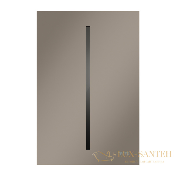 электронная панель смыва писсуара tecefilo-velvet, питание от сети 230 в, castoro ottawa / бежево-коричневый, 9242021