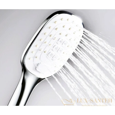 душевой комплект wasserkraft aller a171668 300х200 мм, хром