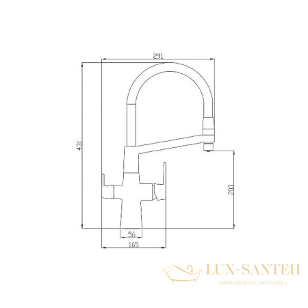 смеситель zorg steel hammer sh818-8bronze для кухни, бронза/белый