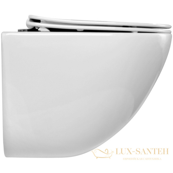 комплект унитаза с инсталляцией belbagno amanda bb051chr/bb051sc/bb002-80/bb014-sr-bianco с сиденьем микролифт и клавишей смыва, белый