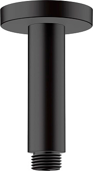 потолочное подсоединение hansgrohe vernis blend 10 см черный 27804670