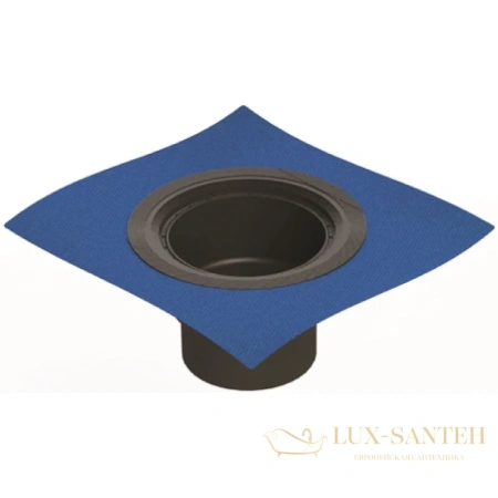 душевой трап berges zentrum norma 090463 148x148/50*75*110 мм, матовый хром