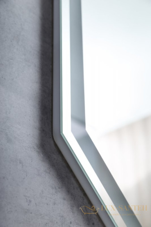 зеркало belbagno spc spc-ott-1000-800-led-tch 100 см с подсветкой, с сенсорным выключателем 